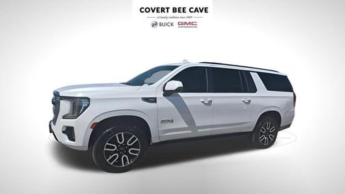 White Frost Tricoat 2022 GMC Yukon XL 4WD AT4