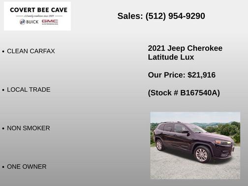 Billet Silver Metallic Clearcoat 2021 Jeep Cherokee Latitude Lux