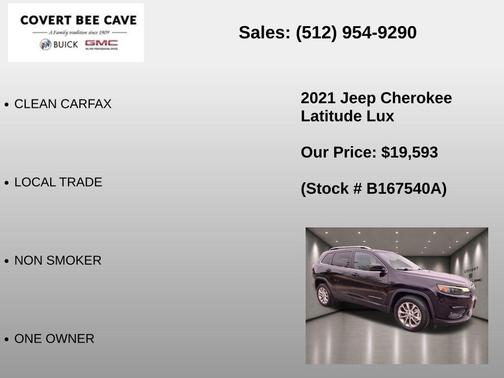 Billet Silver Metallic Clearcoat 2021 Jeep Cherokee Latitude Lux