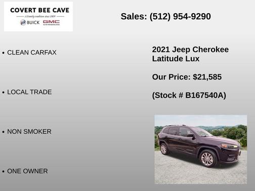 Billet Silver Metallic Clearcoat 2021 Jeep Cherokee Latitude Lux