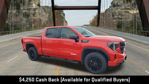 Cardinal Red 2026 GMC Sierra 1500 Elevation