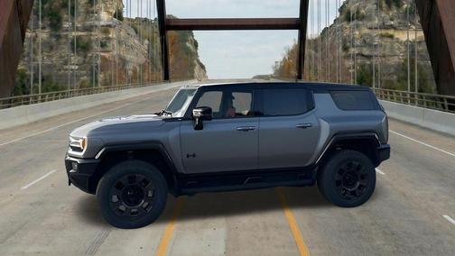 Magnus Gray Matte 2026 GMC HUMMER EV SUV 3X