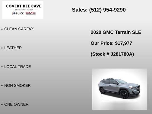 Steel Metallic 2020 GMC Terrain SLE
