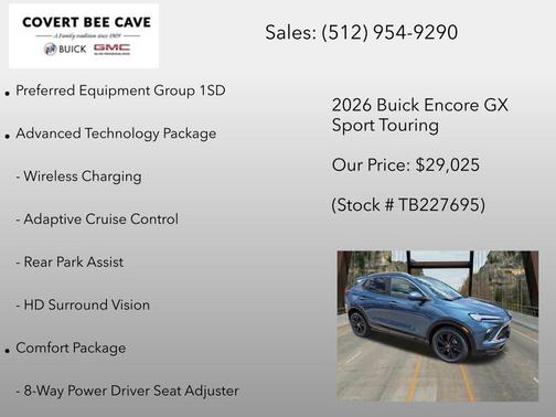 Ocean 2026 Buick Encore GX Sport Touring