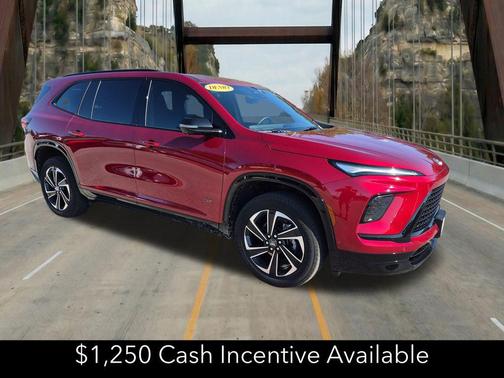 cherry red tintcoat 2026 Buick Enclave Sport Touring