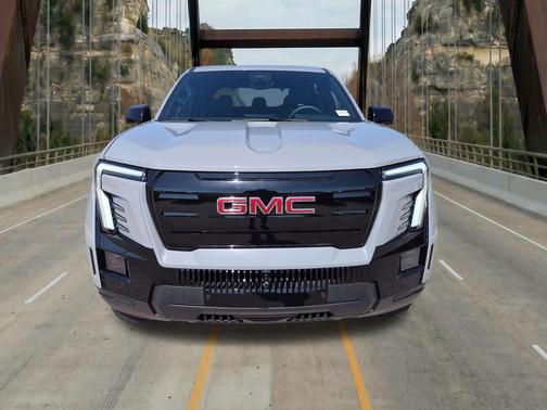 Thunderstorm Gray 2026 GMC Sierra EV Extended Range Elevation