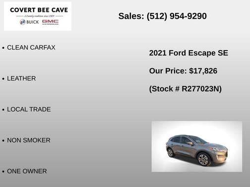 Rapid Red Metallic Tinted Clearcoat 2021 Ford Escape SE