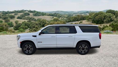 White Frost Tricoat 2024 GMC Yukon XL 4WD AT4