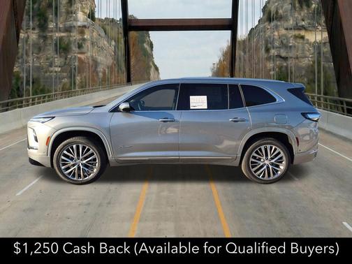 moonstone gray metallic 2026 Buick Enclave Avenir FWD