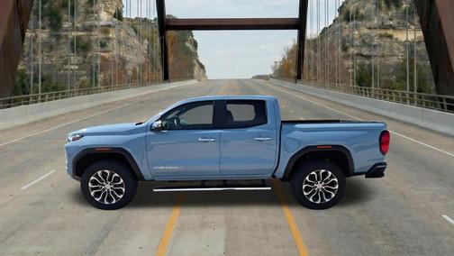 Glacier Metallic 2026 GMC Canyon Denali