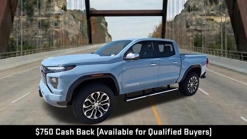 Glacier Metallic 2026 GMC Canyon Denali