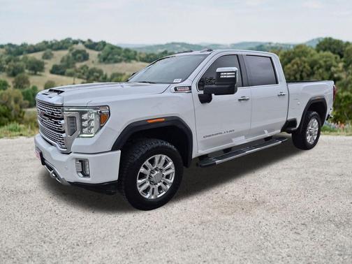 White Frost Tricoat 2021 GMC Sierra 2500 Denali