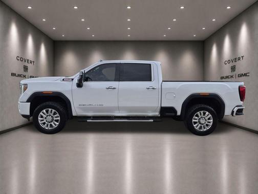 White Frost Tricoat 2021 GMC Sierra 2500 Denali