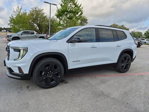 White 2026 GMC Acadia Elevation FWD