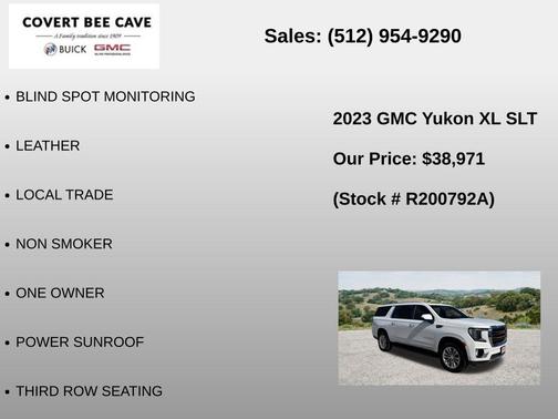 White Frost Tricoat 2023 GMC Yukon XL SLT