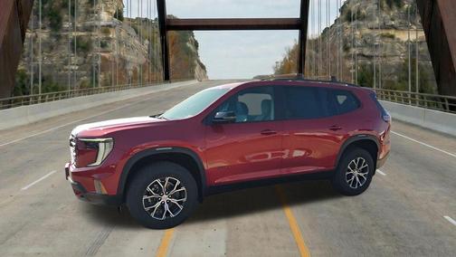 Volcanic Red Tintcoat 2026 GMC Acadia AT4 AWD