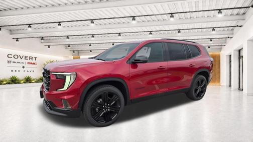 Volcanic Red 2026 GMC Acadia Elevation FWD