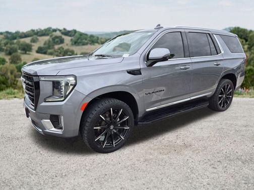 Satin Steel Metallic 2022 GMC Yukon SLT