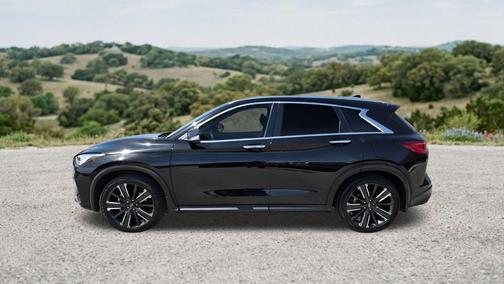 Black Obsidian 2022 INFINITI QX50 LUXE