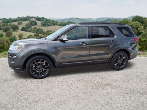 Magnetic Metallic 2018 Ford Explorer XLT
