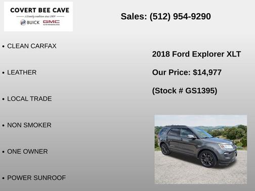 Magnetic Metallic 2018 Ford Explorer XLT