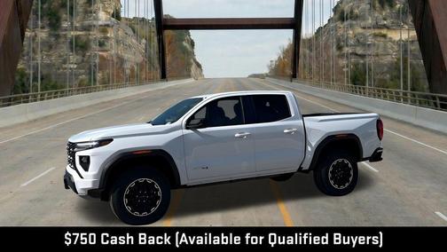 Summit White 2026 GMC Canyon AT4