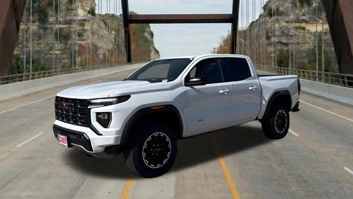 Summit White 2026 GMC Canyon AT4