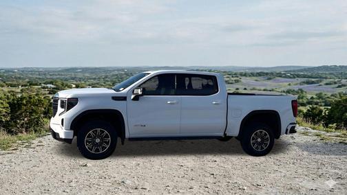 Summit White 2024 GMC Sierra 1500 AT4