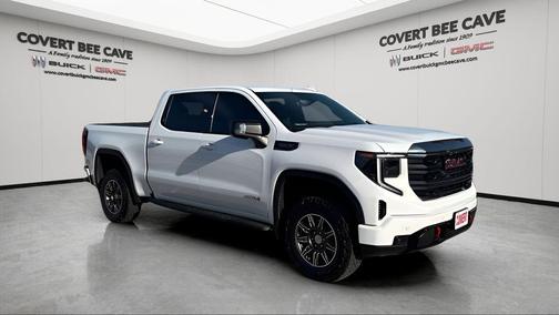 Summit White 2024 GMC Sierra 1500 AT4