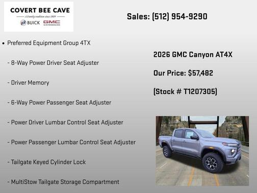 Sterling 2026 GMC Canyon AT4X