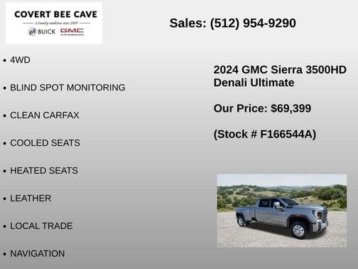 Sterling Metallic 2024 GMC Sierra 3500 Denali