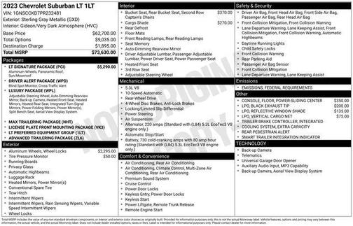 2023 Chevrolet Suburban LT