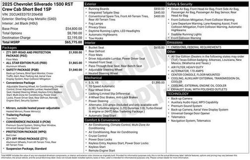 2025 Chevrolet Silverado 1500 RST