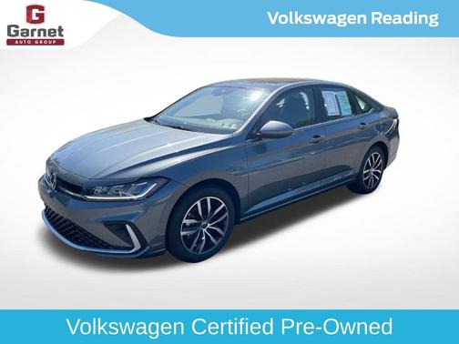 Platinum Gray Metallic 2025 Volkswagen Jetta 1.5T SE