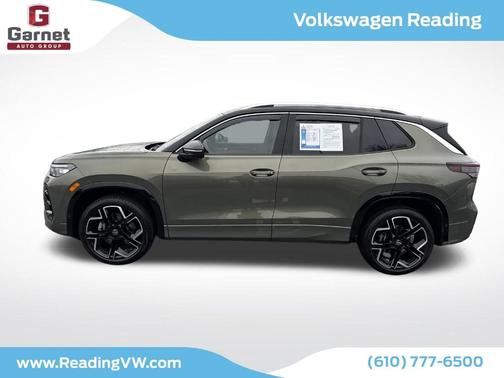 Avocado Green  W/Black Roof 2026 Volkswagen Tiguan 2.0T SEL R-Line Turbo