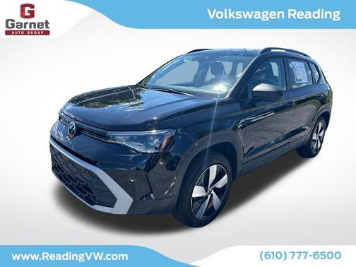 Deep Black Pearl Effect 2025 Volkswagen Taos 1.5T S