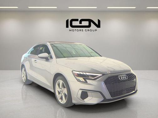 Manhattan Gray Metallic 2024 Audi A3 Premium