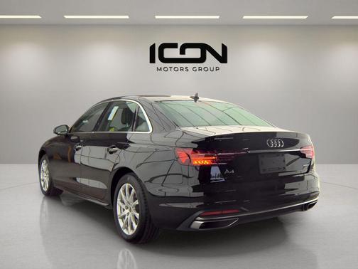 Brilliant Black 2022 Audi A4 40 Premium