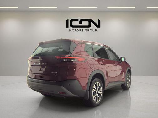 Scarlet Ember Tintcoat 2023 Nissan Rogue SV