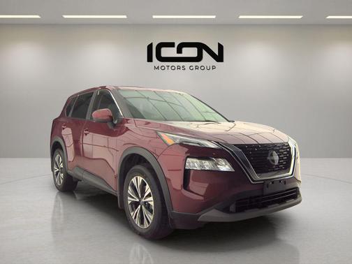 Scarlet Ember Tintcoat 2023 Nissan Rogue SV