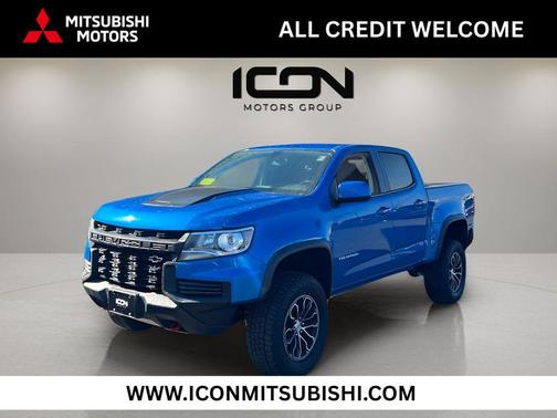 Bright Blue Metallic 2022 Chevrolet Colorado ZR2