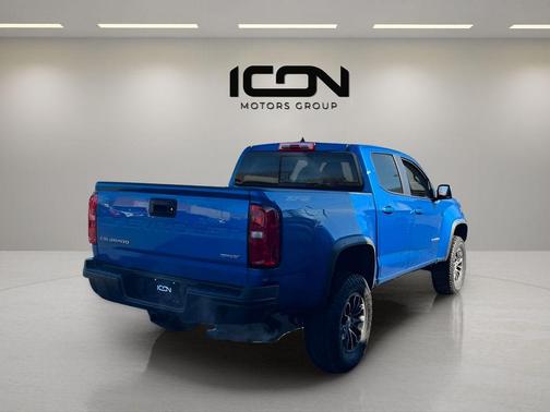 Bright Blue Metallic 2022 Chevrolet Colorado ZR2