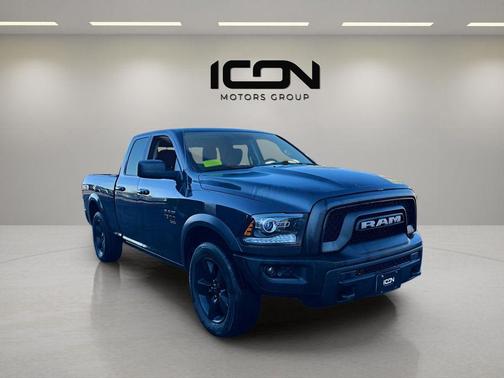 Maximum Steel Metallic Clearcoat 2019 RAM 1500 Classic Warlock Quad Cab 4x4 6'4' Box