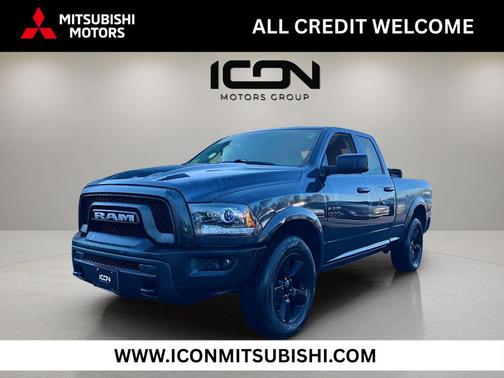 Maximum Steel Metallic Clearcoat 2019 RAM 1500 Classic Warlock Quad Cab 4x4 6'4' Box