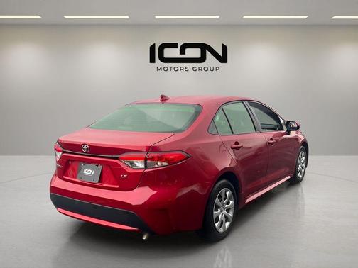 Barcelona Red Metallic 2020 Toyota Corolla LE