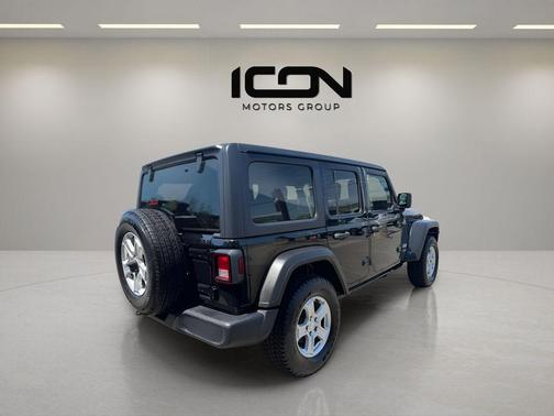 Black Clearcoat 2020 Jeep Wrangler Unlimited Sport
