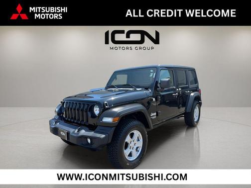 Black Clearcoat 2020 Jeep Wrangler Unlimited Sport