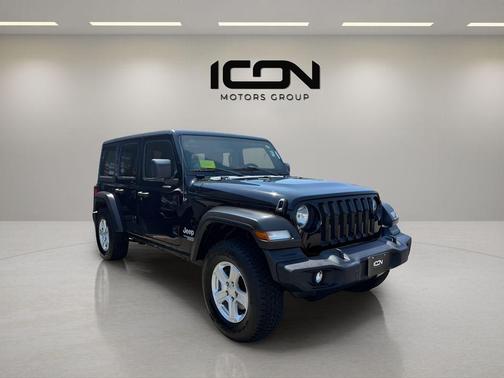 Black Clearcoat 2020 Jeep Wrangler Unlimited Sport