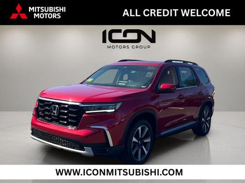 Radiant Red Metallic II 2024 Honda Pilot Elite