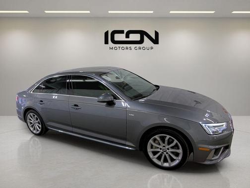 Monsoon Gray Metallic 2019 Audi A4 2.0T Premium Plus